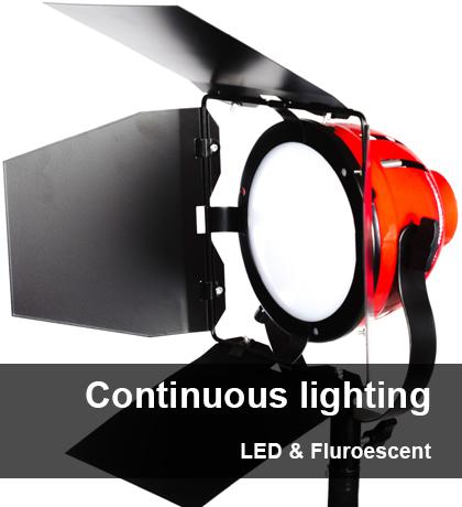 Continuous lighting Fluro & LED